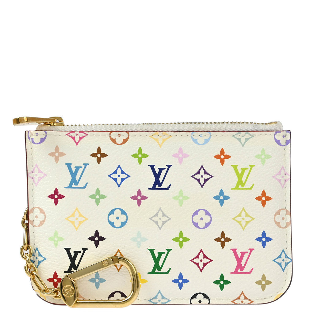 Louis Vuitton 2013 Multicolor Pochette Cles Coin Case Wallet M93734