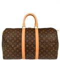 Louis Vuitton 2018 Monogram Keepall 45 Travel Duffle Handbag M41428