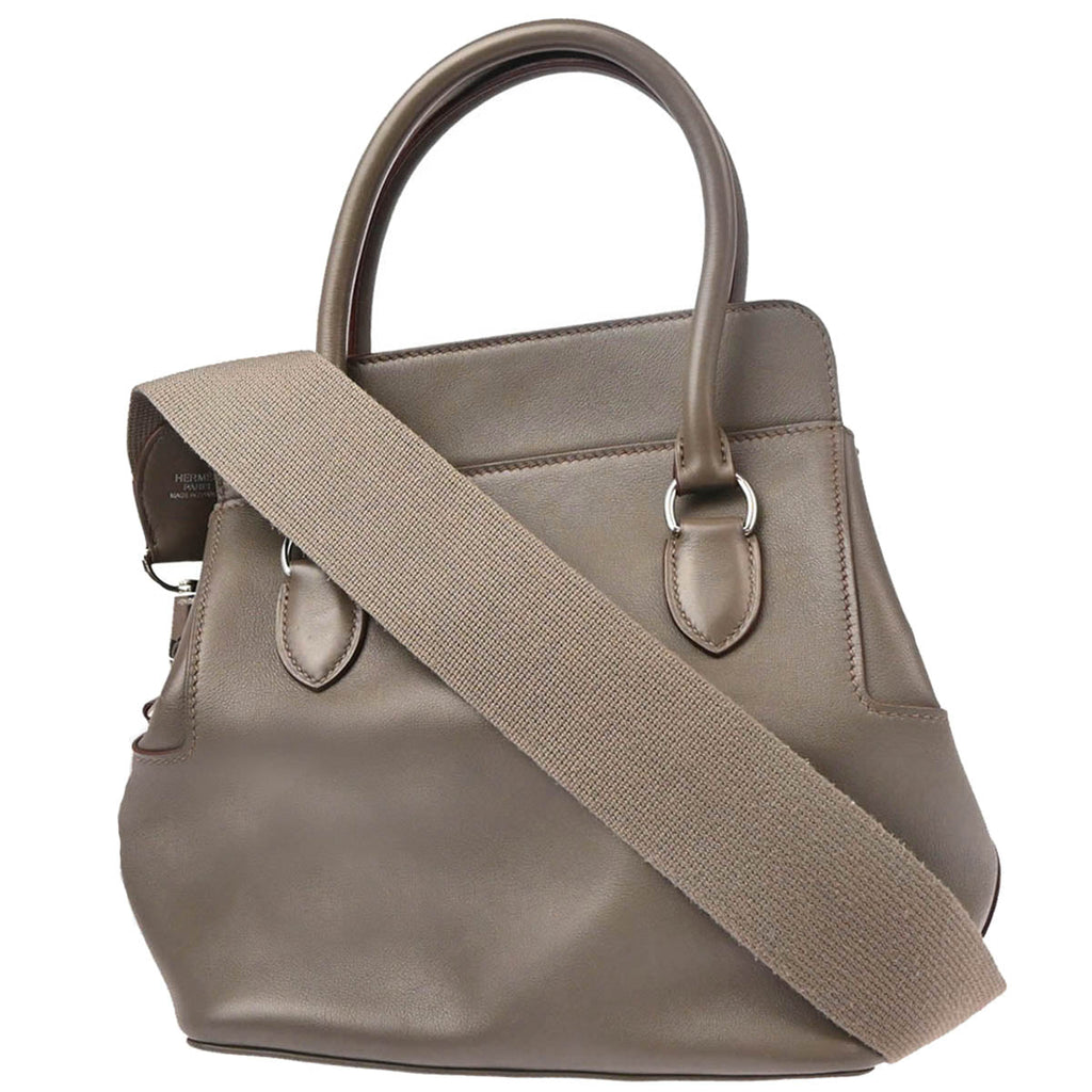 Hermes Etain Swift Toolbox 20 2way Handbag