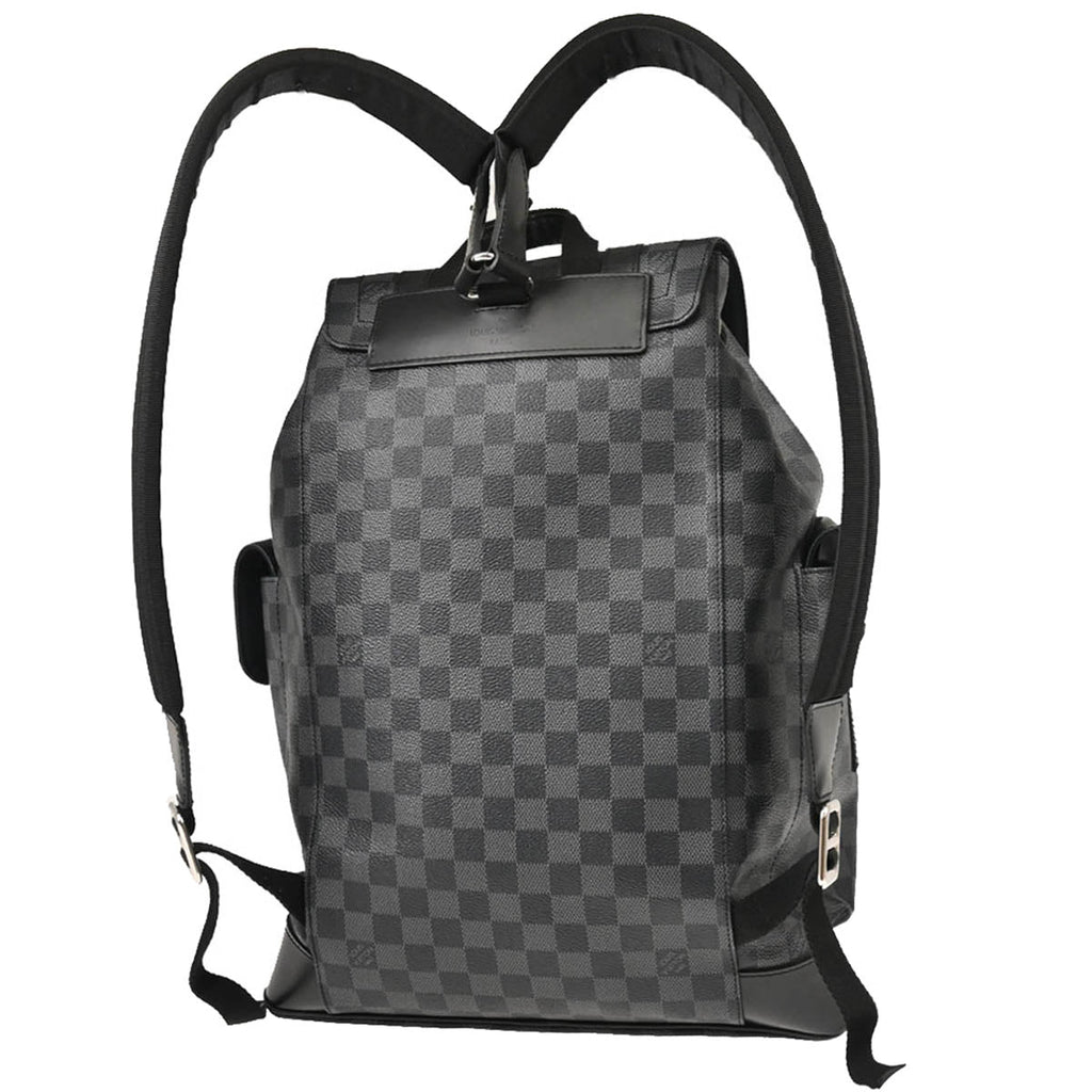 Louis Vuitton 2019 Damier Graphite Christopher PM Backpack N41379