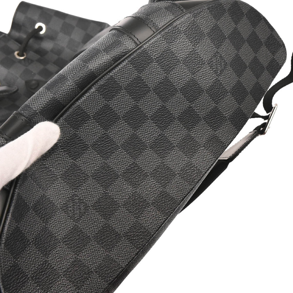 Louis Vuitton 2019 Damier Graphite Christopher PM Backpack N41379