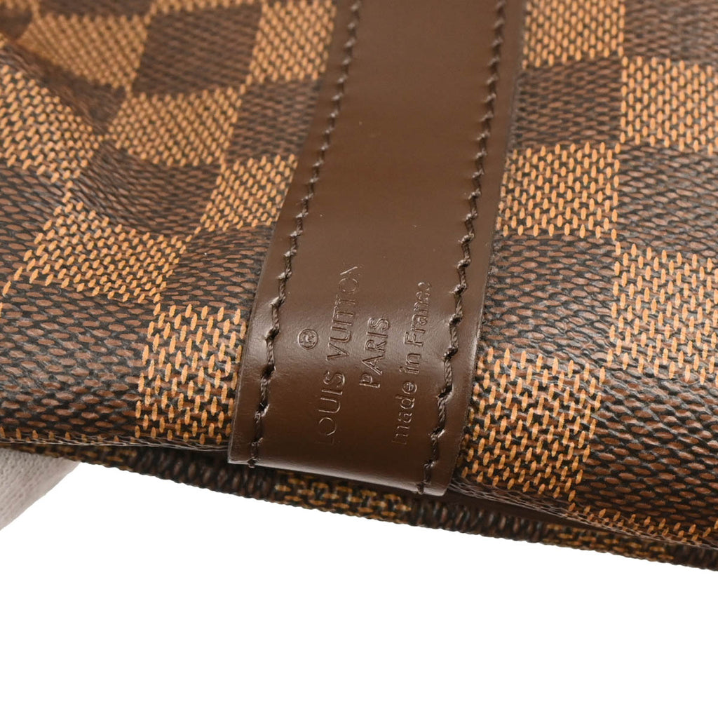 Louis Vuitton 2011 Damier Keepall Bandouliere 55 Duffle Bag N41414