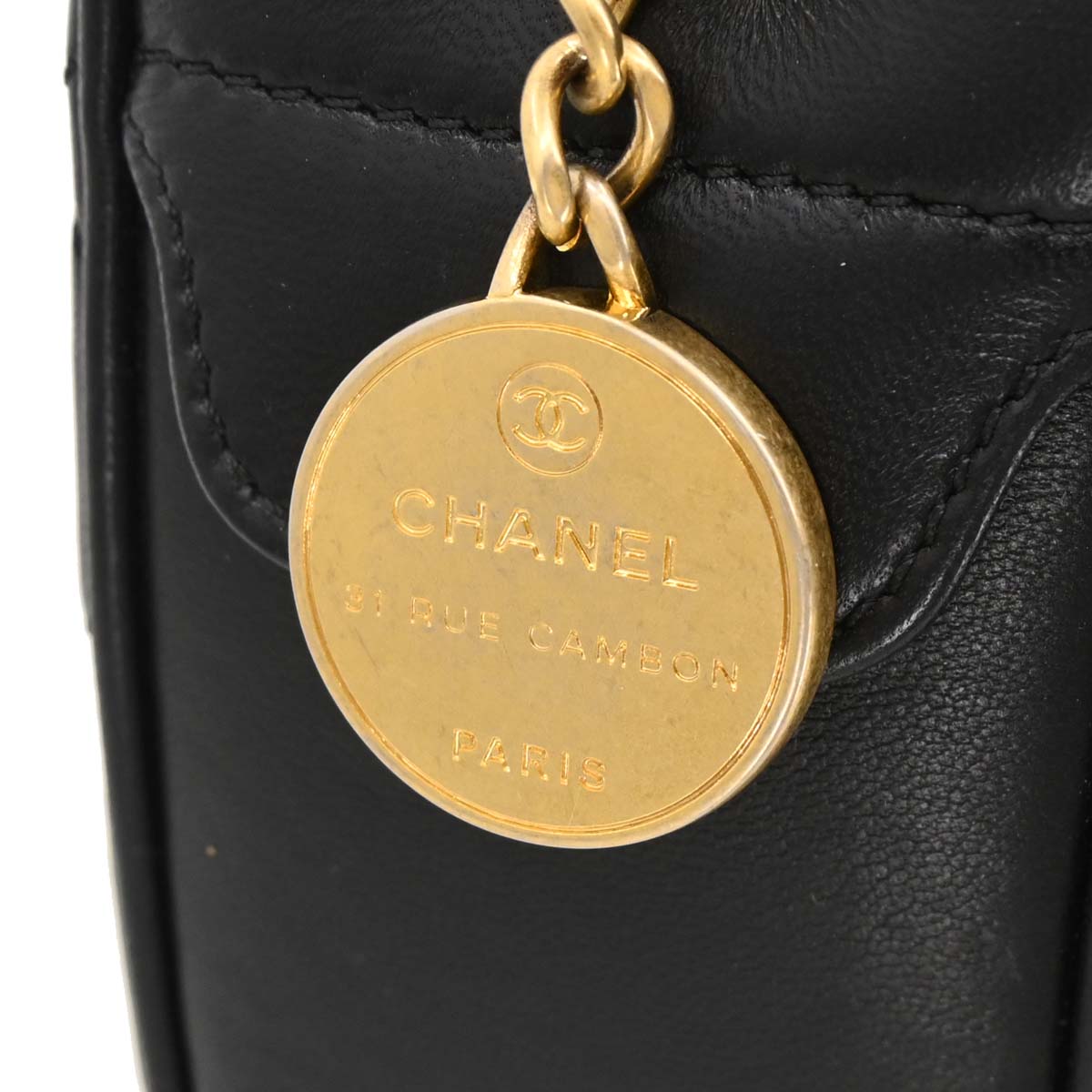 Chanel 2012-2013 Black Lambskin Camera Bag Small