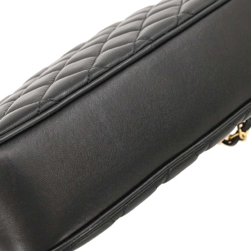 Chanel 2012-2013 Black Lambskin Camera Bag Small