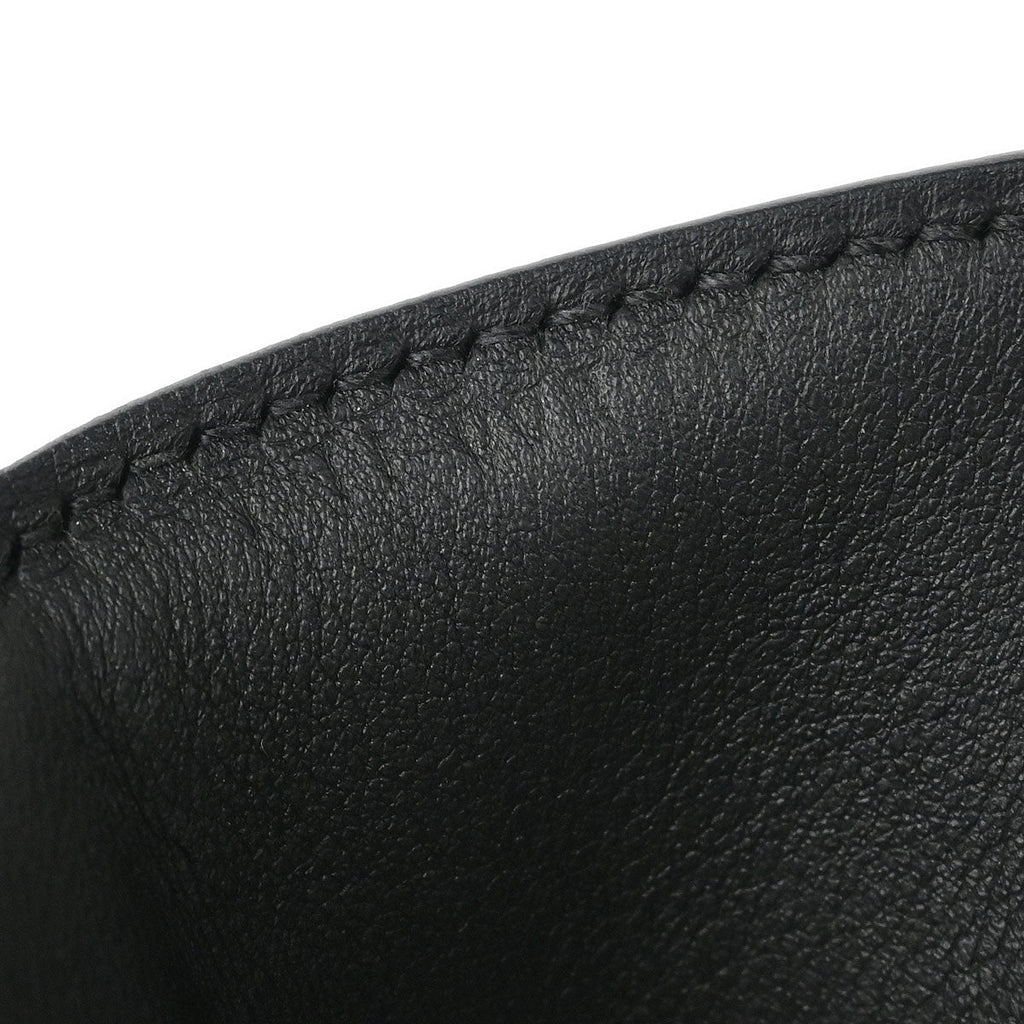 Hermes 2015 Black Swift Toolbox 26 2way Shoulder Handbag