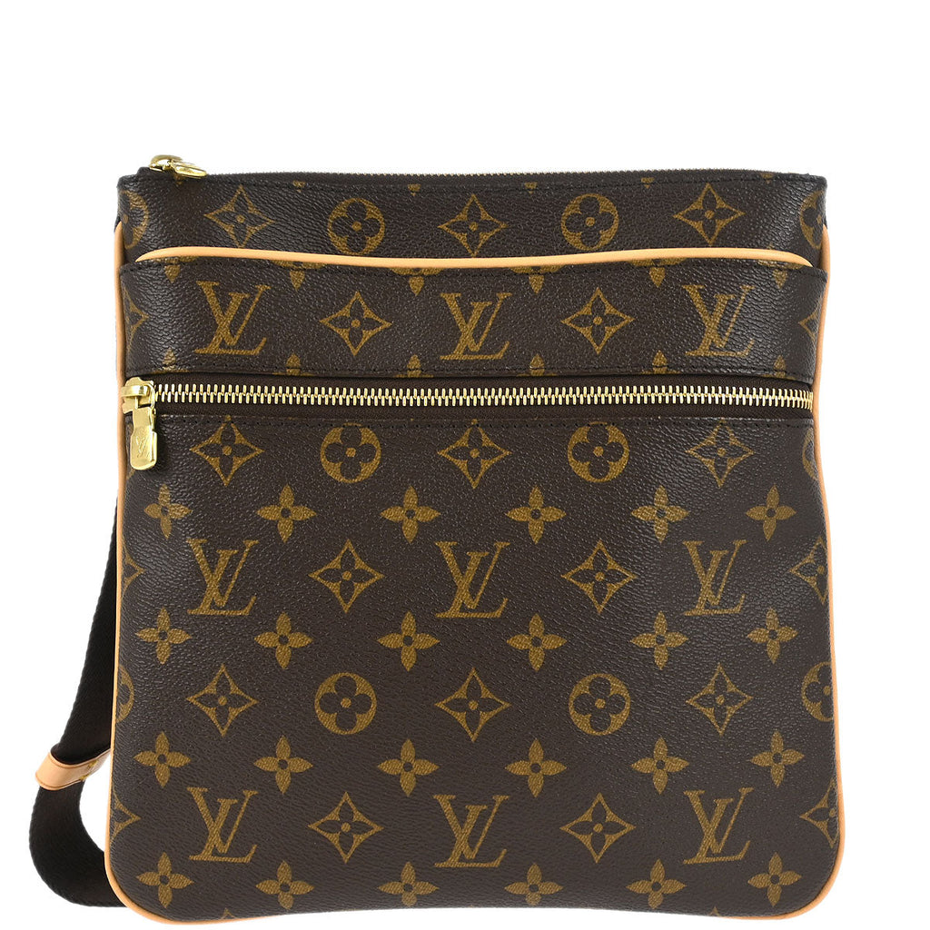 Louis Vuitton 2013 Monogram Pochette Valmy Shoulder Bag M40524