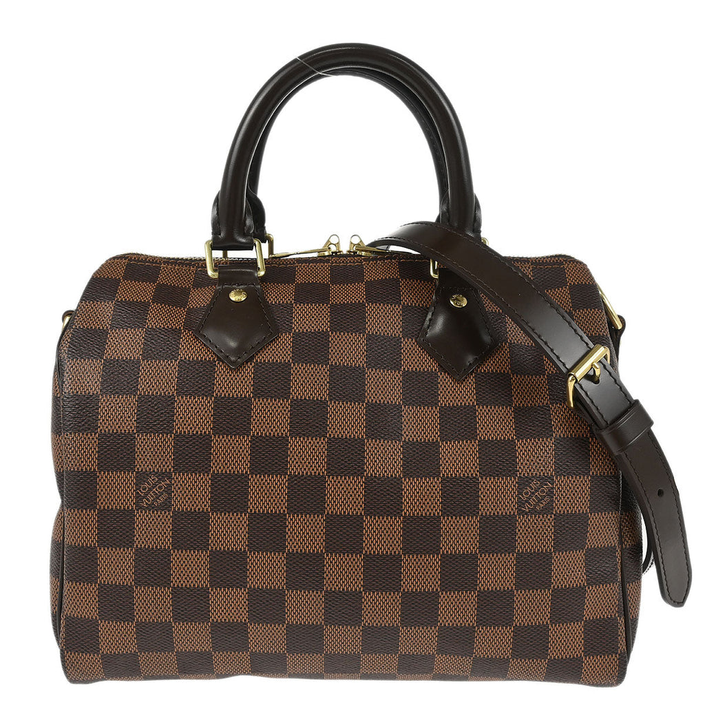 Louis Vuitton 2015 Damier Speedy Bandouliere 25 2way Shoulder Handbag N41181