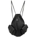 Chanel 2012-2013 Black Lambskin 2way Shoulder Backpack Shoulder Bag
