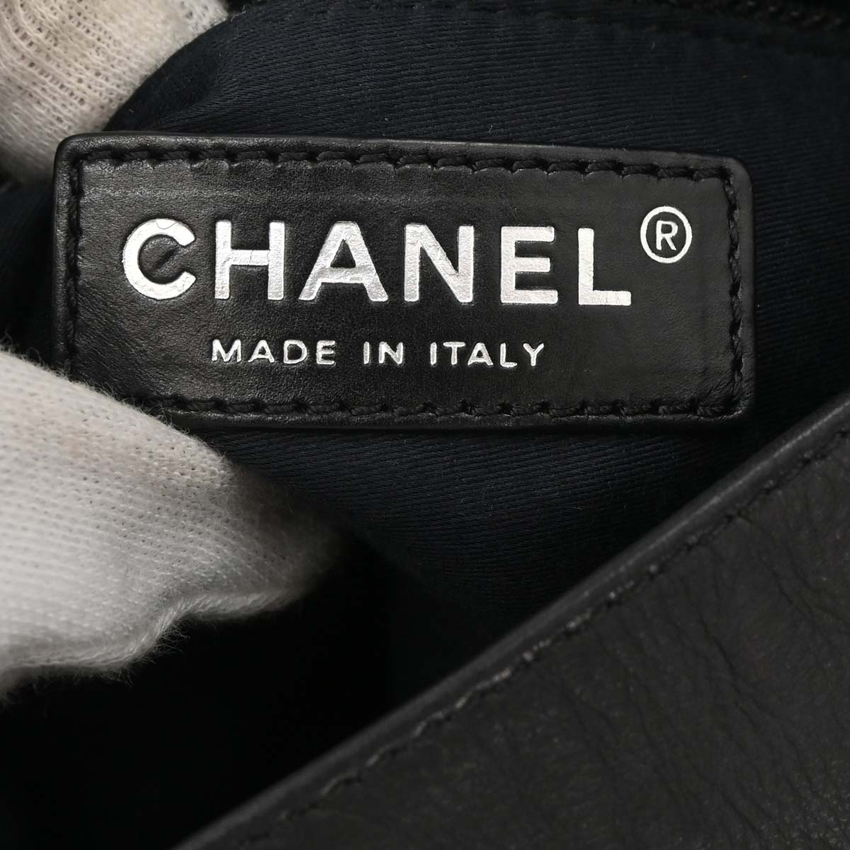 Chanel 2012-2013 Black Lambskin 2way Shoulder Backpack Shoulder Bag