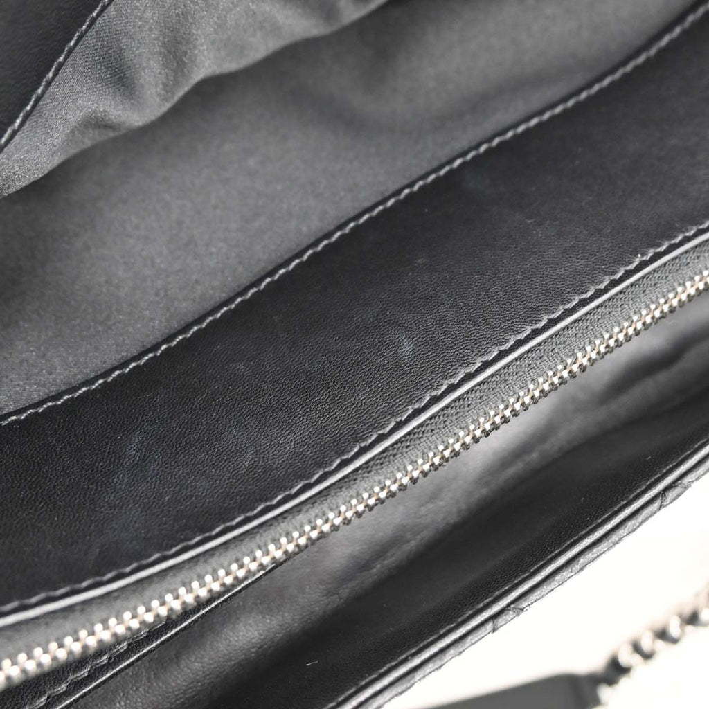 Chanel 2014-2015 Black Lambskin Tote Handbag