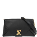 Louis Vuitton 2017 Black Leather Love Note Shoulder Bag M54500