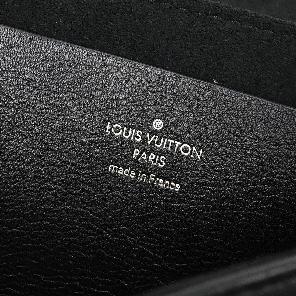 Louis Vuitton 2017 Black Leather Love Note Shoulder Bag M54500