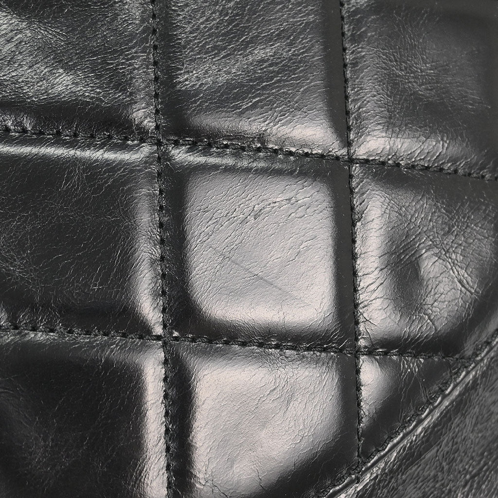 Chanel 2016-2017 Black Calfskin Medium Deauville 2way Shoulder Tote Bag
