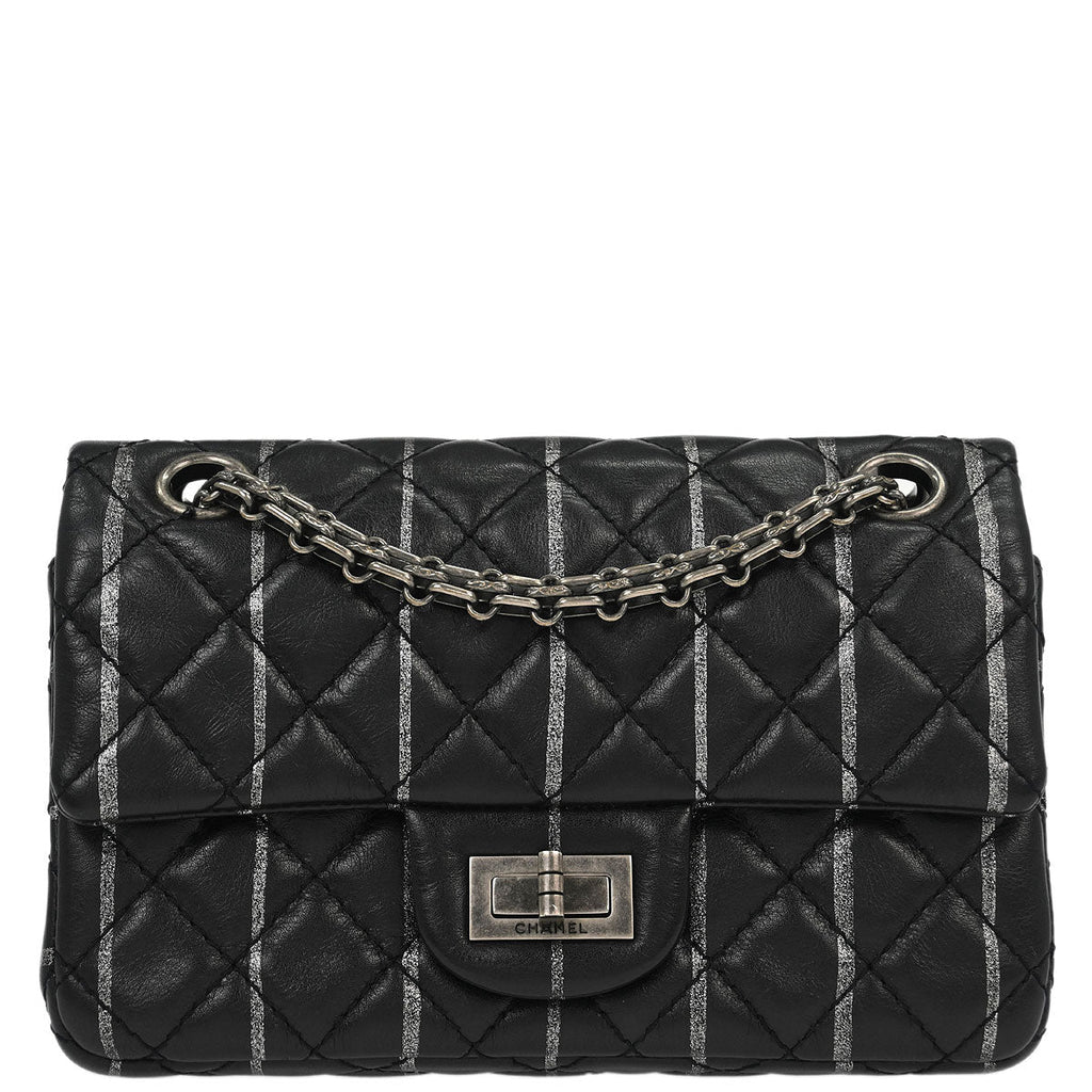 Chanel 2019 Black Calfskin Mademoiselle Lock Shoulder Bag