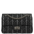 Chanel 2019 Black Calfskin Mademoiselle Lock Shoulder Bag
