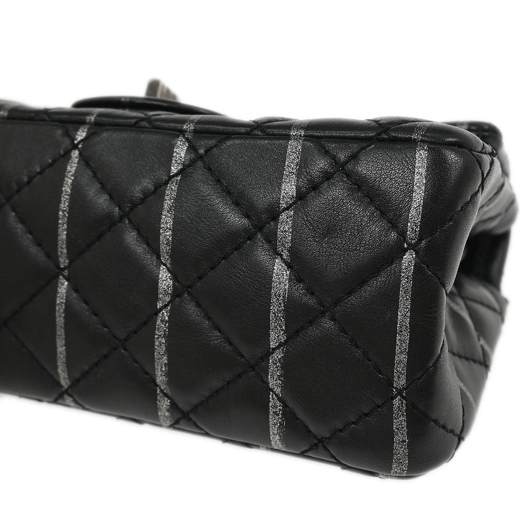 Chanel 2019 Black Calfskin Mademoiselle Lock Shoulder Bag