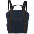 Hermes Navy Toile Officier Sac De Pansage Groom Backpack