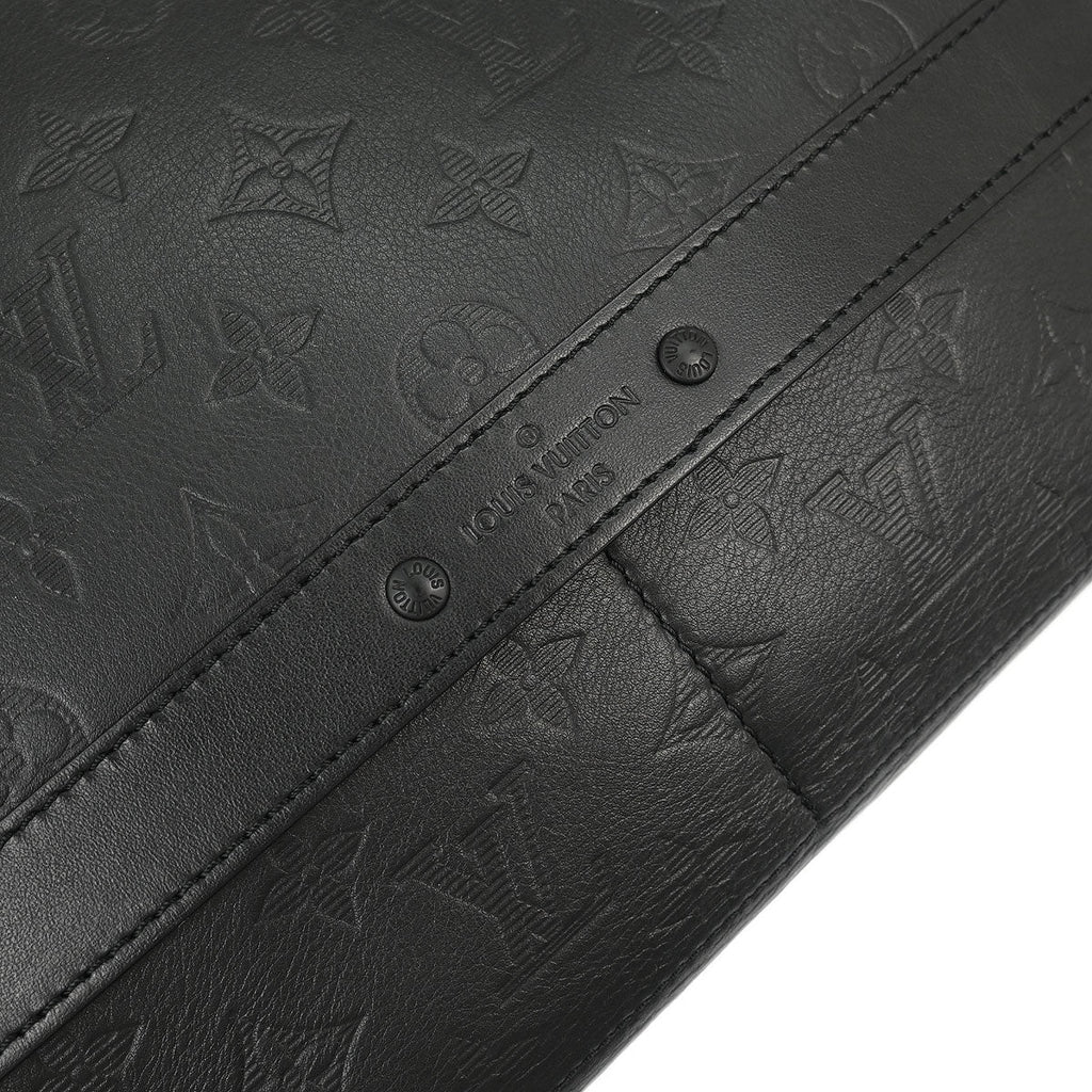 Louis Vuitton 2019 Black Monogram Shadow Sprinter Messenger bag M44729