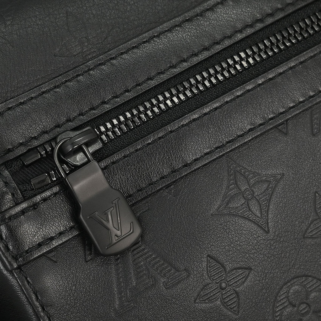 Louis Vuitton 2019 Black Monogram Shadow Sprinter Messenger bag M44729