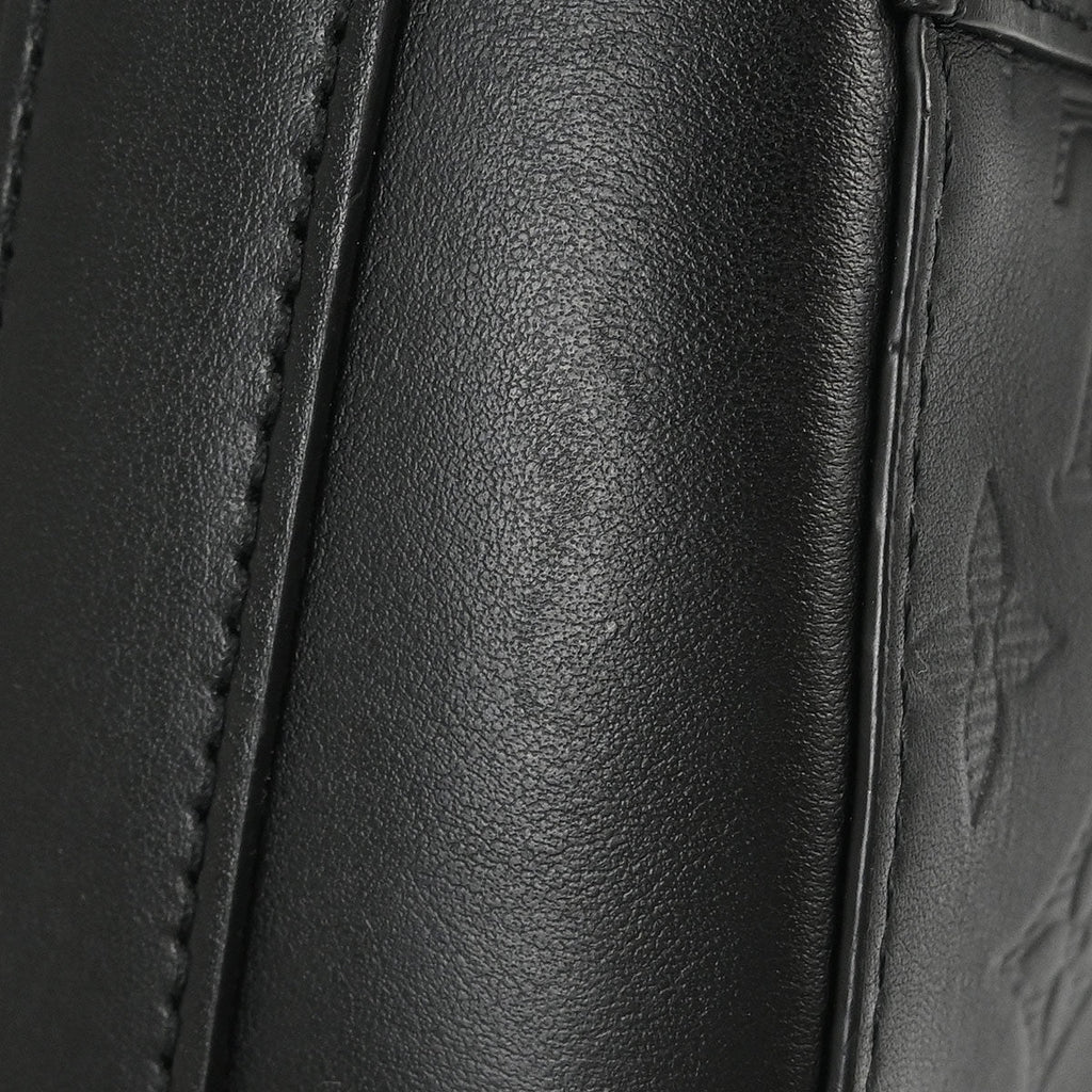 Louis Vuitton 2019 Black Monogram Shadow Sprinter Messenger bag M44729