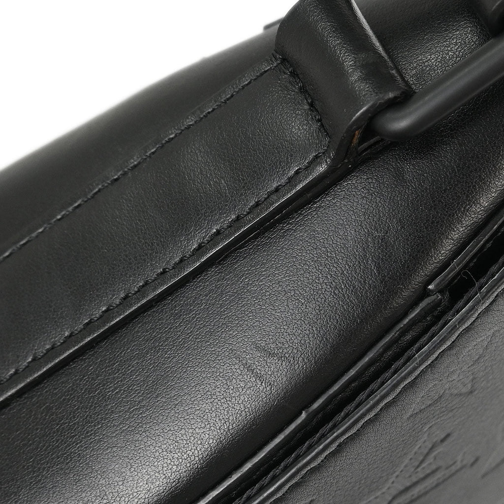 Louis Vuitton 2019 Black Monogram Shadow Sprinter Messenger bag M44729