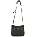 Hermes 2010 Ebene Taurillon Clemence Jypsiere 28 Shoulder Bag