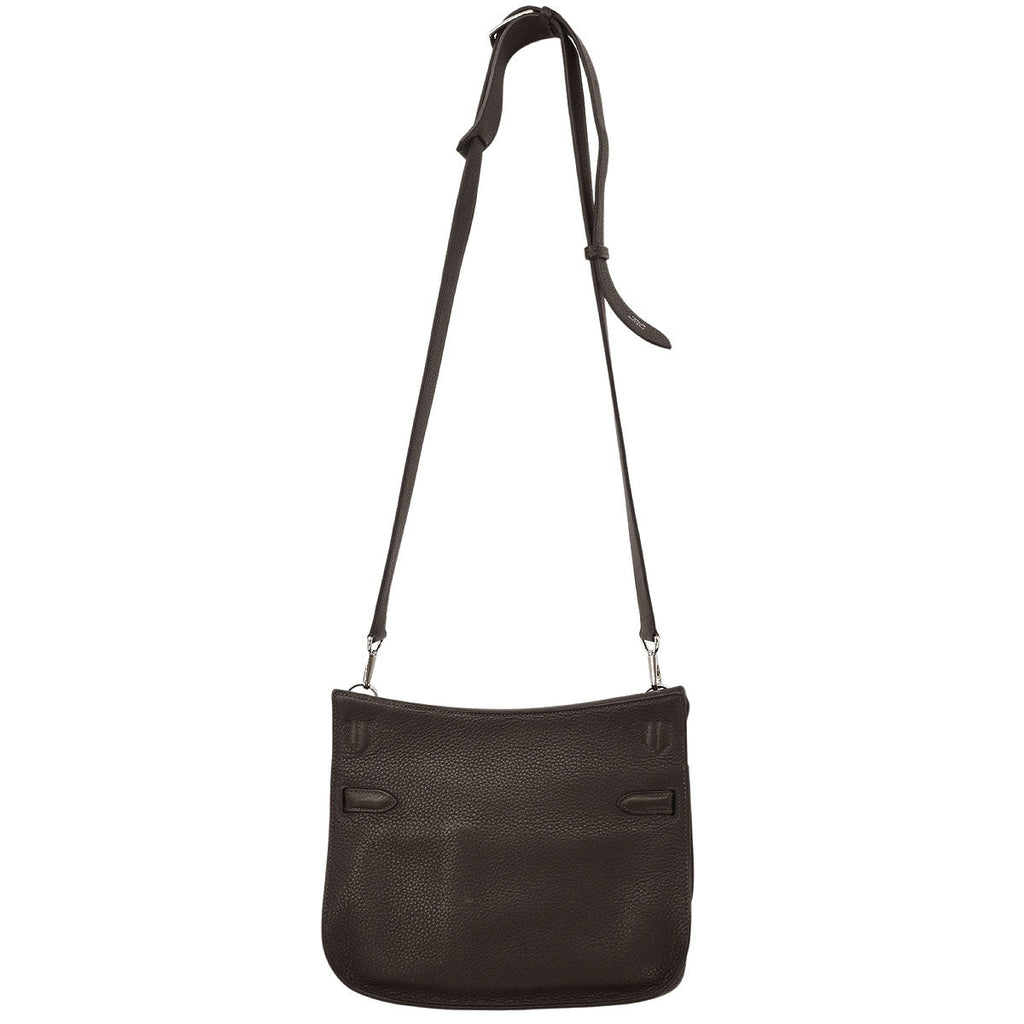 Hermes 2010 Ebene Taurillon Clemence Jypsiere 28 Shoulder Bag