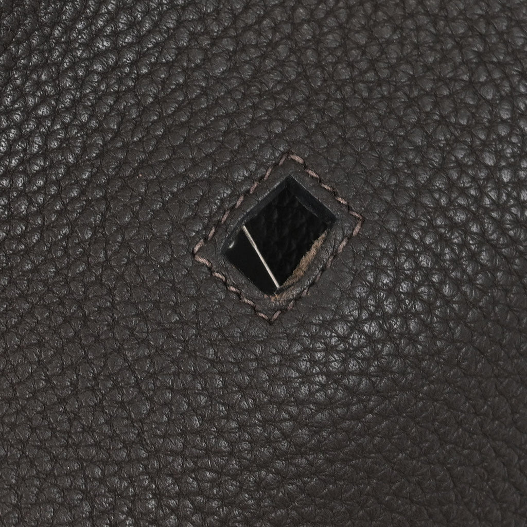 Hermes 2010 Ebene Taurillon Clemence Jypsiere 28 Shoulder Bag