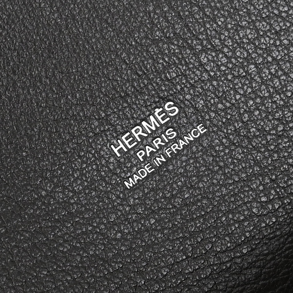 Hermes 2010 Ebene Taurillon Clemence Jypsiere 28 Shoulder Bag