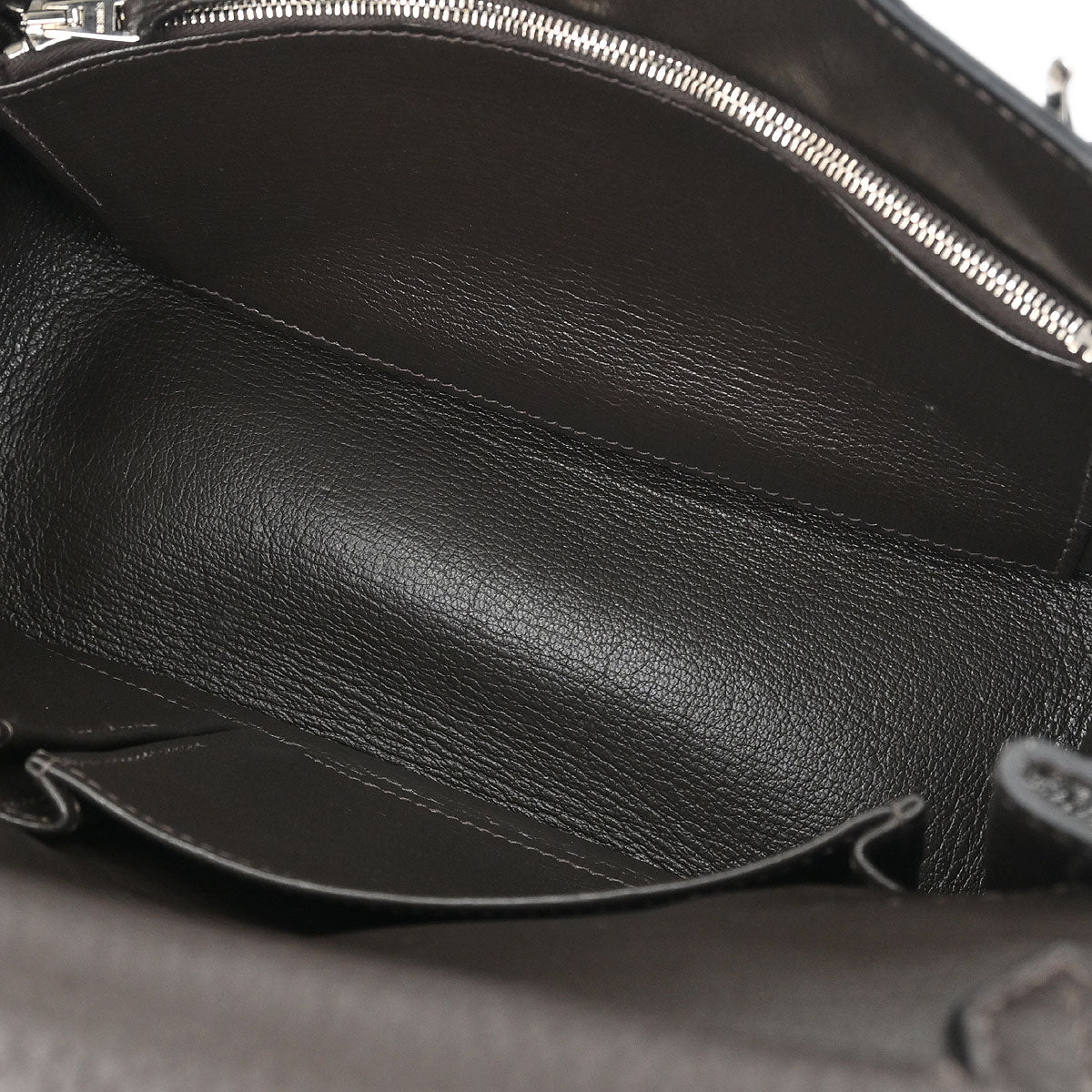 Hermes 2010 Ebene Taurillon Clemence Jypsiere 28 Shoulder Bag