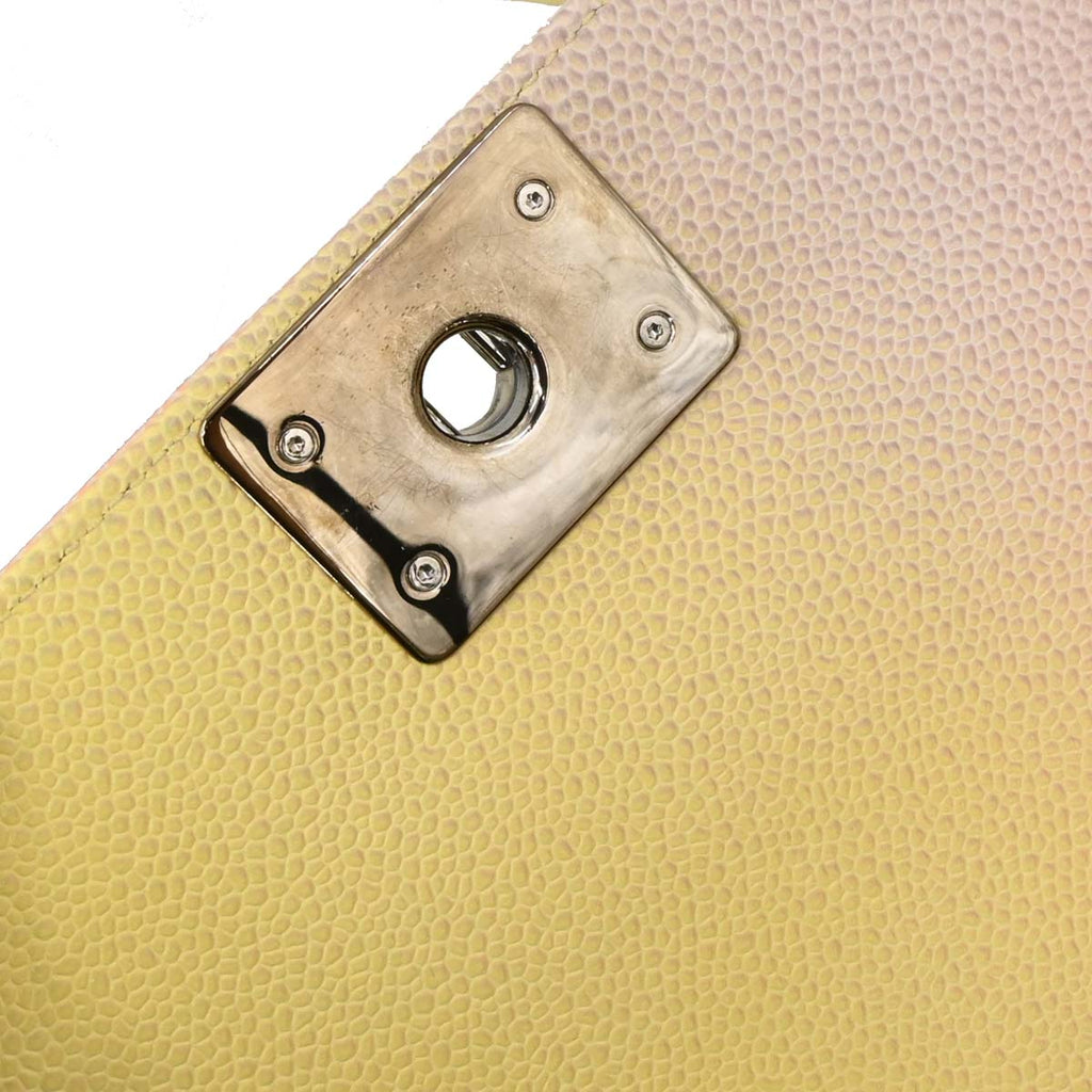 Boy 2018 Chanel Pastel Color Caviar Medium Shoulder Bag