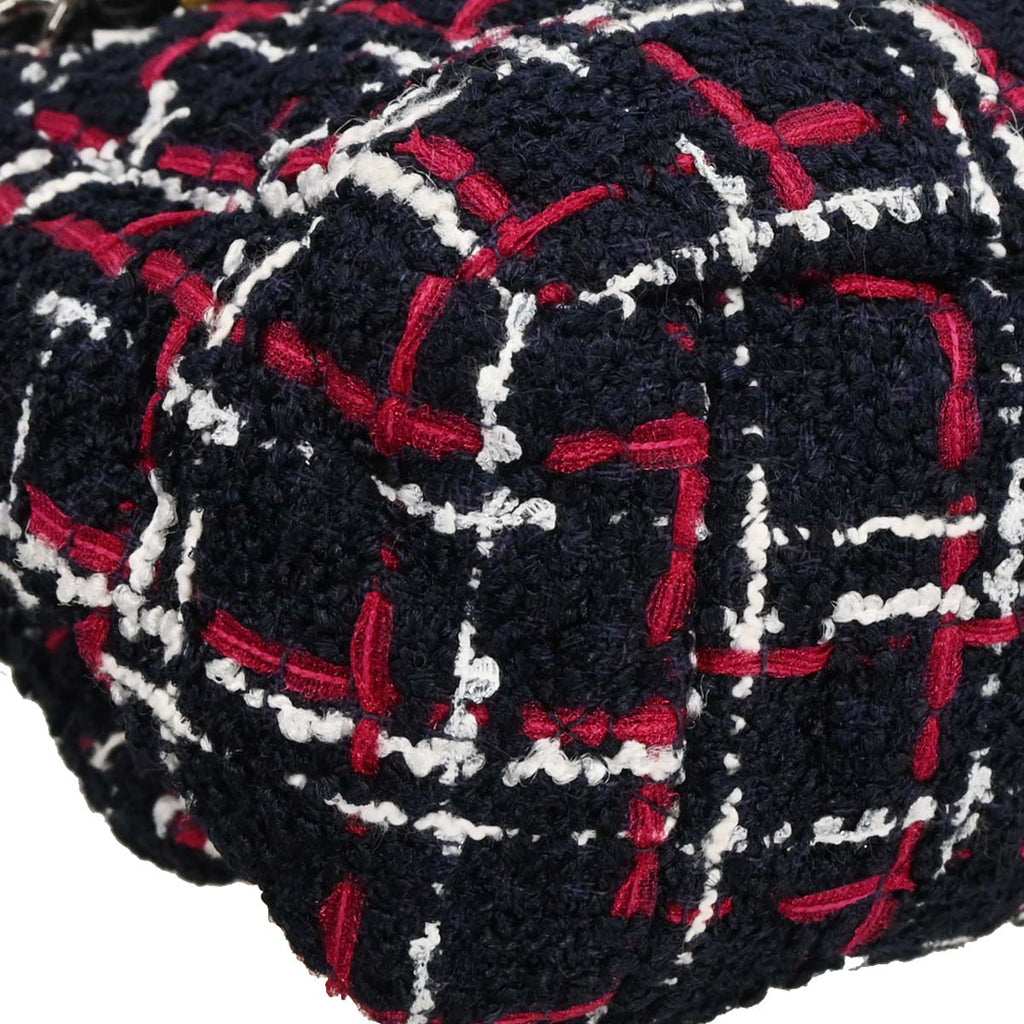 Chanel 2019 Navy Tweed 19 Dix-neuf 2way Shoulder Handbag