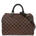 Louis Vuitton Damier Speedy Bandouliere 30 2way Shoulder Handbag N41183