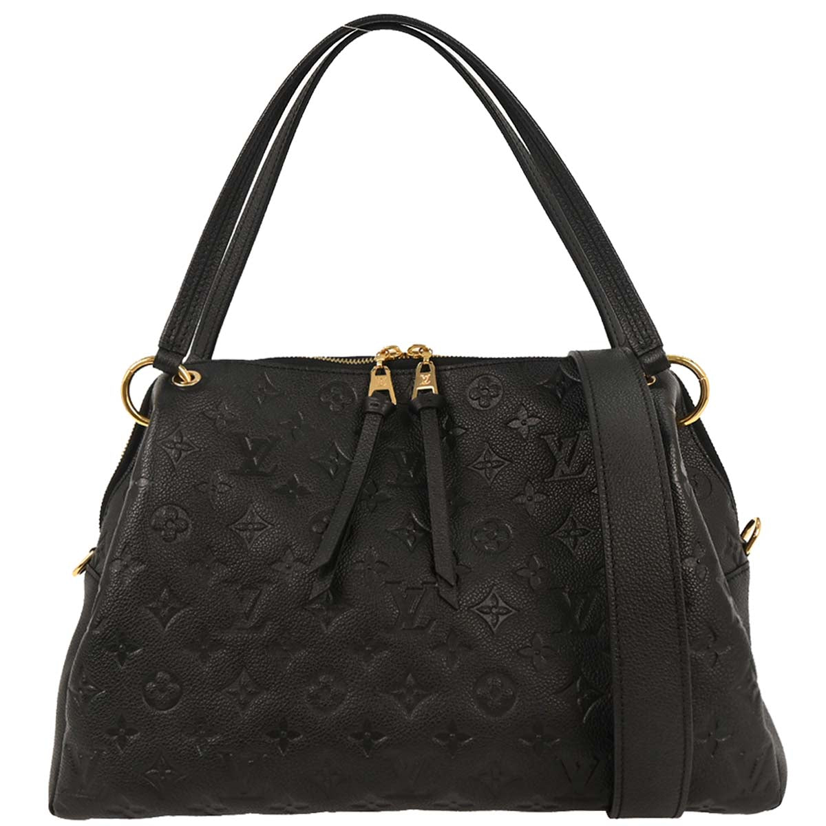 Louis Vuitton 2019 Black Empreinte Ponthieu PM 2way Shoulder Handbag M43719