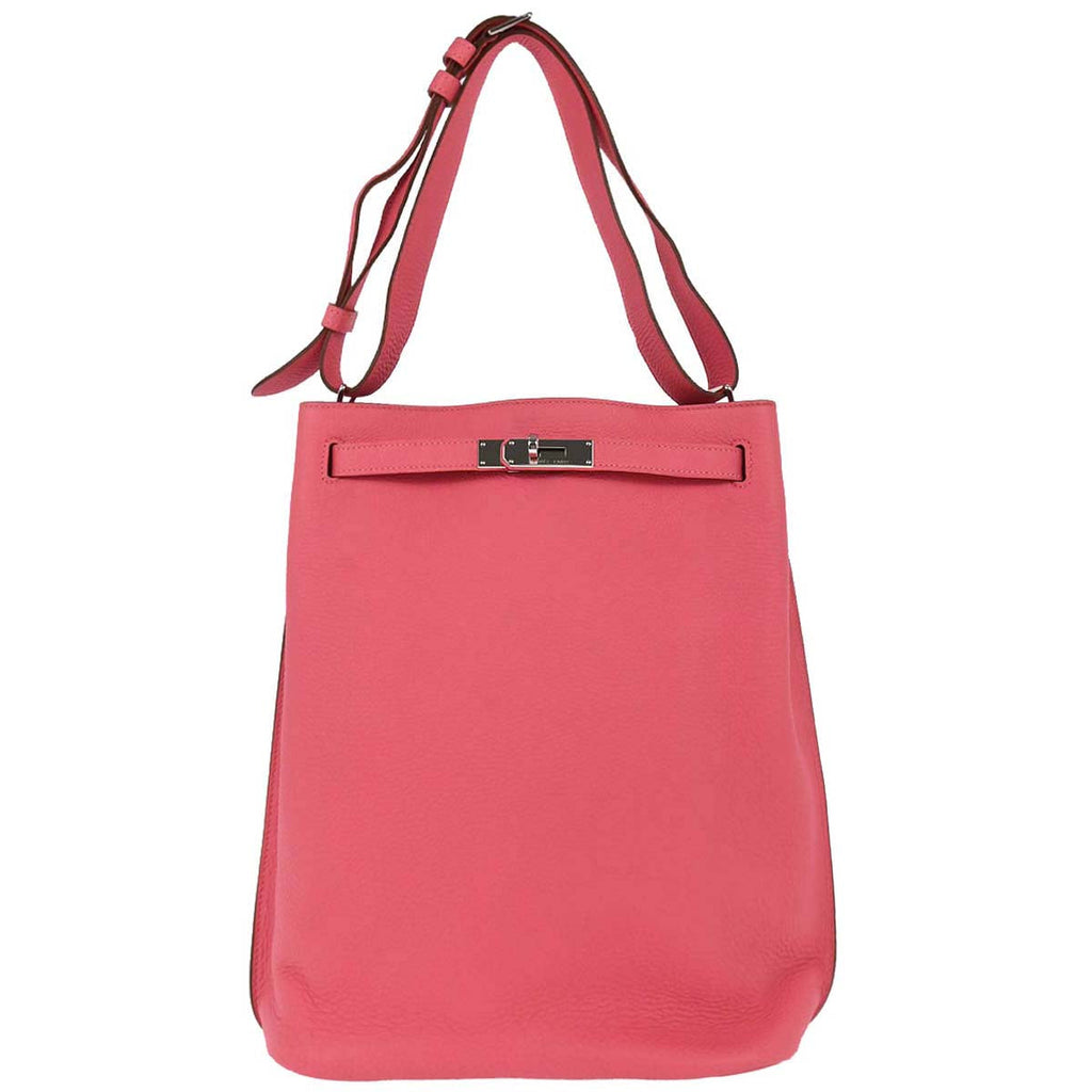 Hermes 2013 Rose Lipstick Togo So Kelly 26 Shoulder Bag