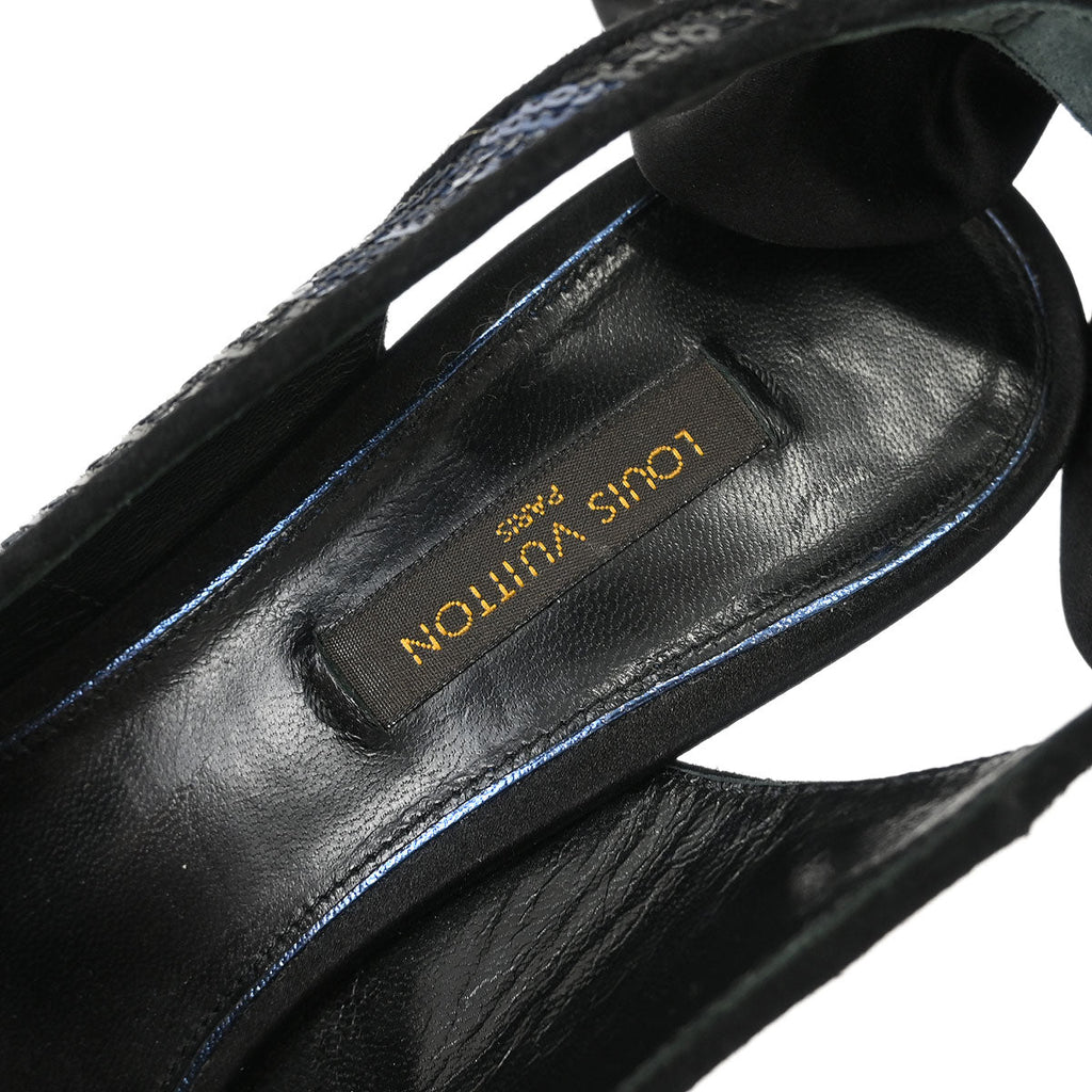 Louis Vuitton * 2013 Sequins Slingbacks #35 1/2