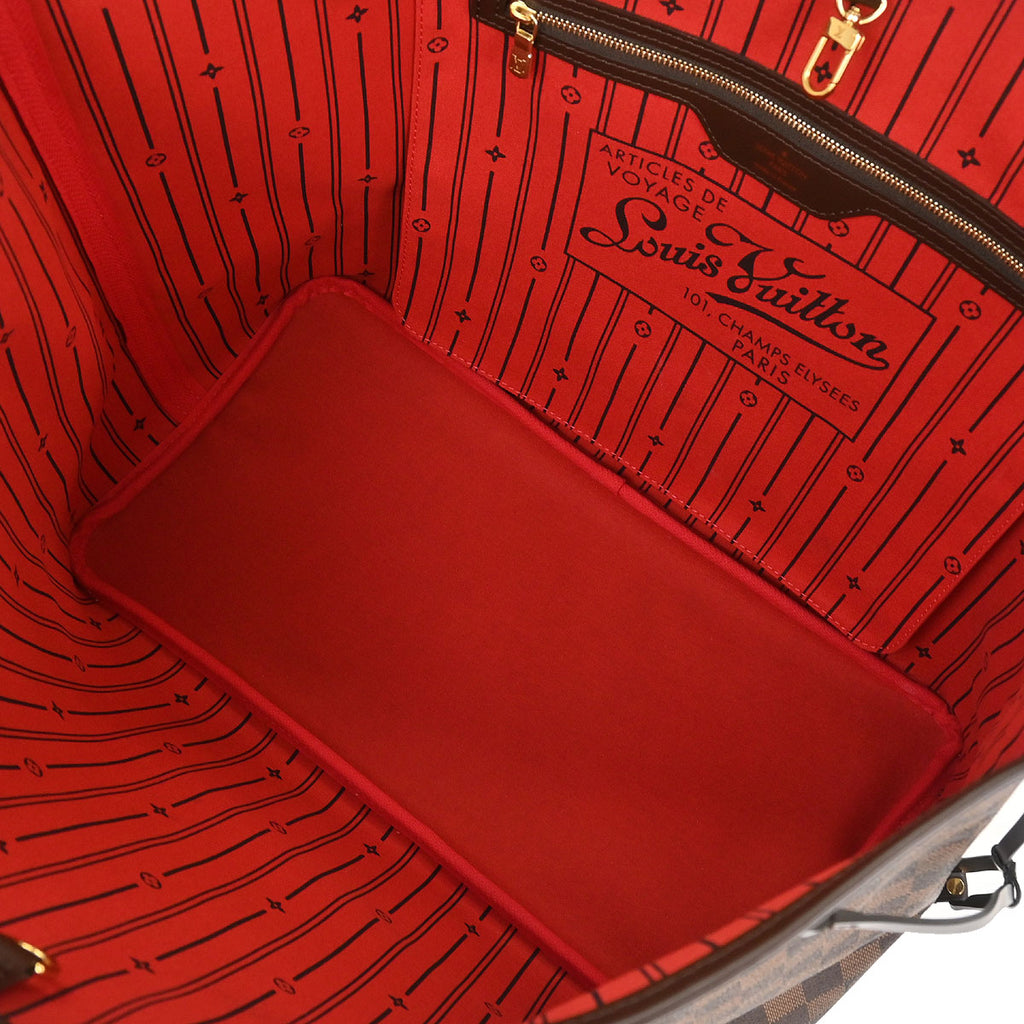 Louis Vuitton 2013 Damier Neverfull GM Tote Handbag N51106