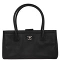 Chanel 2012-2013 Black Calfskin Executive Cerf Tote Bag