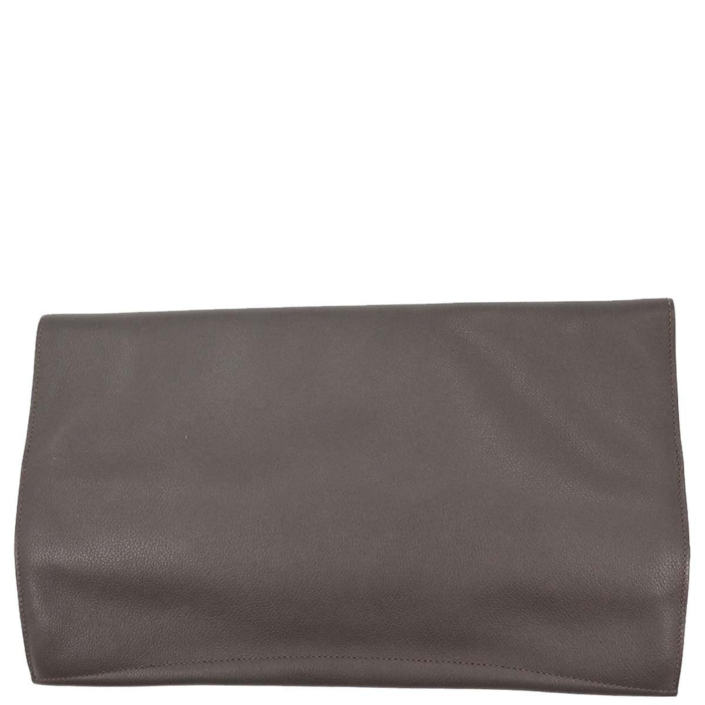 Hermes 2013 Etain Evercolor Pliplat Clutch Bag