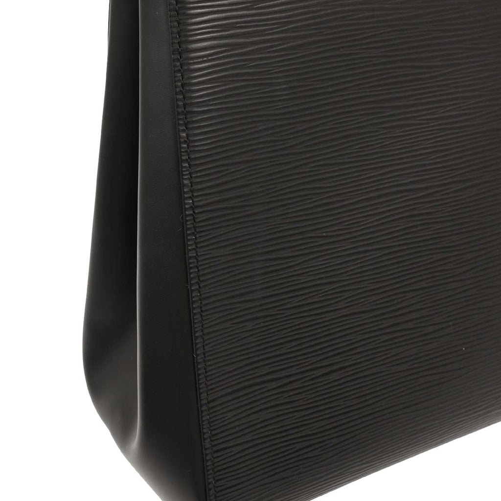 Louis Vuitton Black Epi Cluny MM 2way Shoulder Handbag M41302