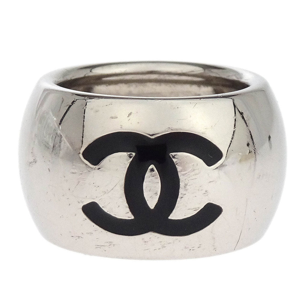 Chanel Ring Silver #52 B12W