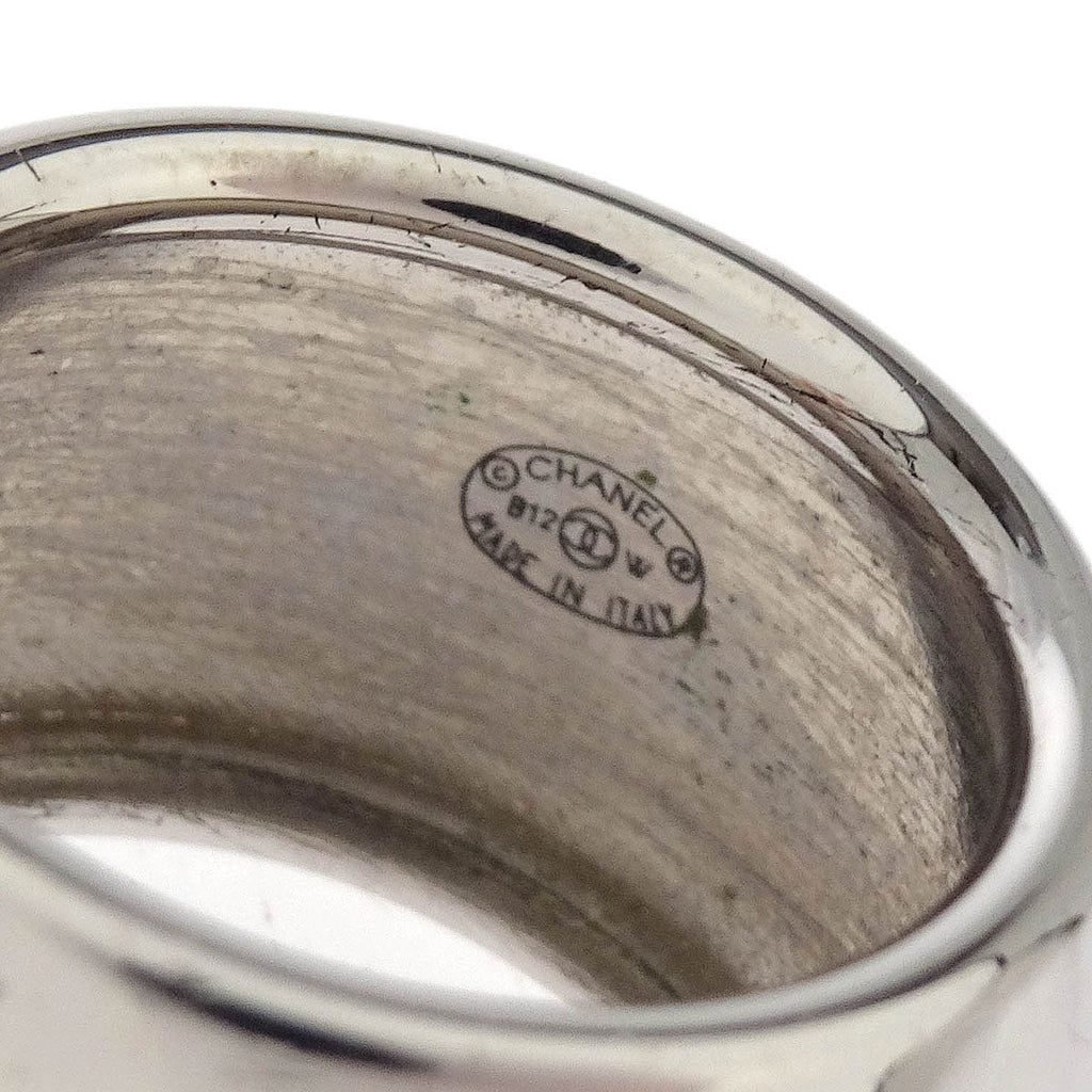 Chanel Ring Silver #52 B12W