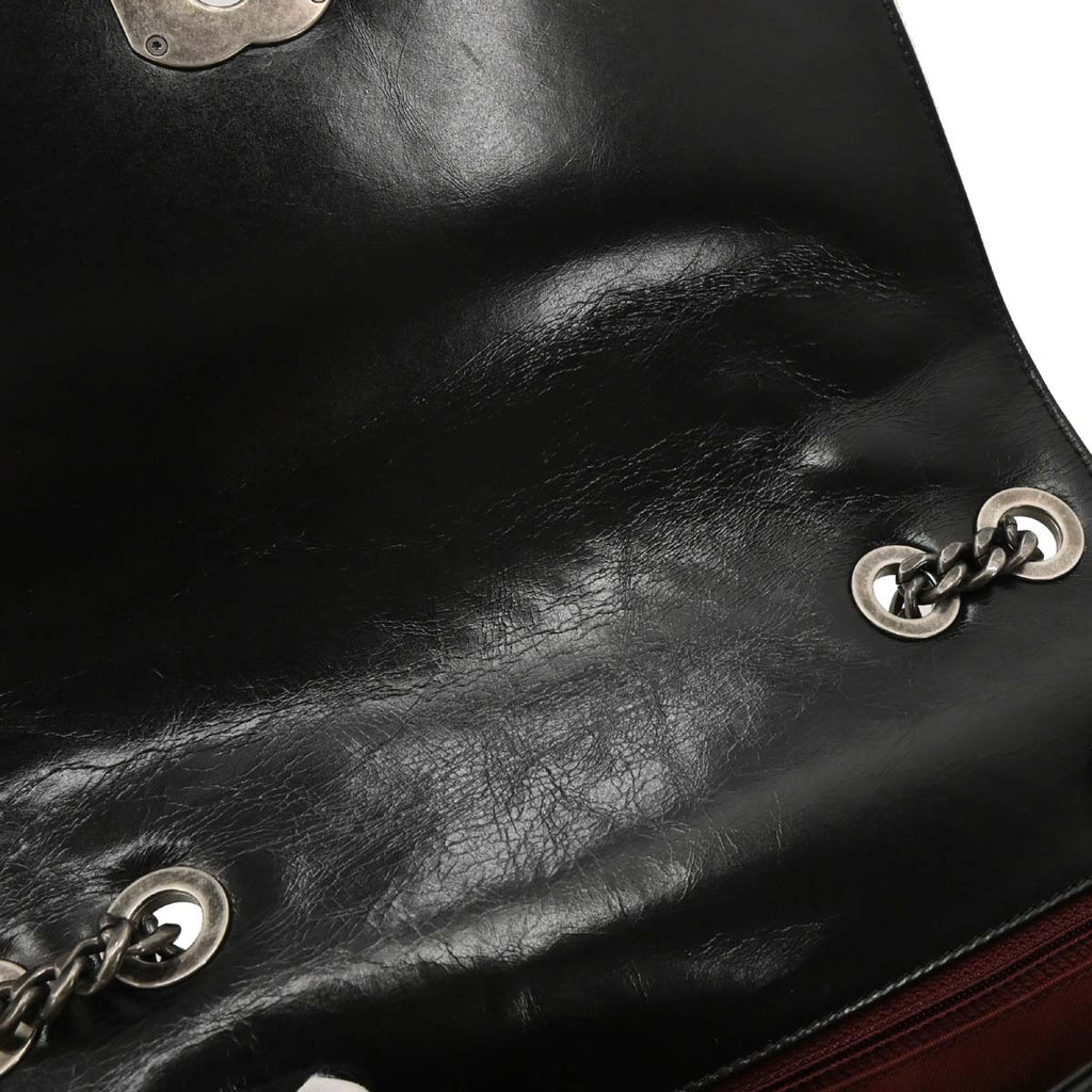 Chanel 2014-2015 Black Calfskin Coco Boy Flap Shoulder Bag