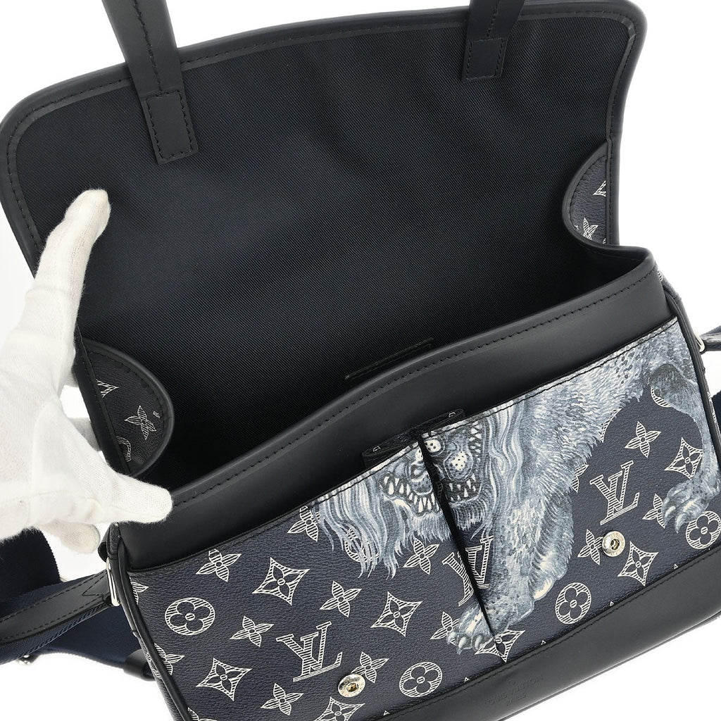 Louis Vuitton 2016 Savannah PM Chapman Brothers Shoulder Bag M54248