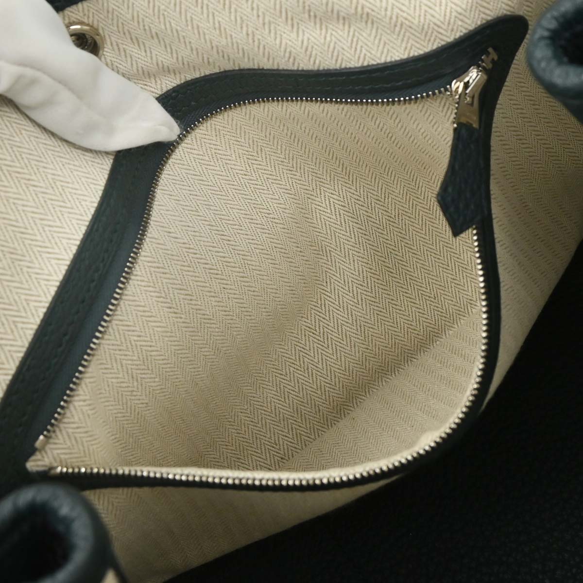 Hermes 2018 Navy Negonda Garden Party 30 TPM Tote Handbag
