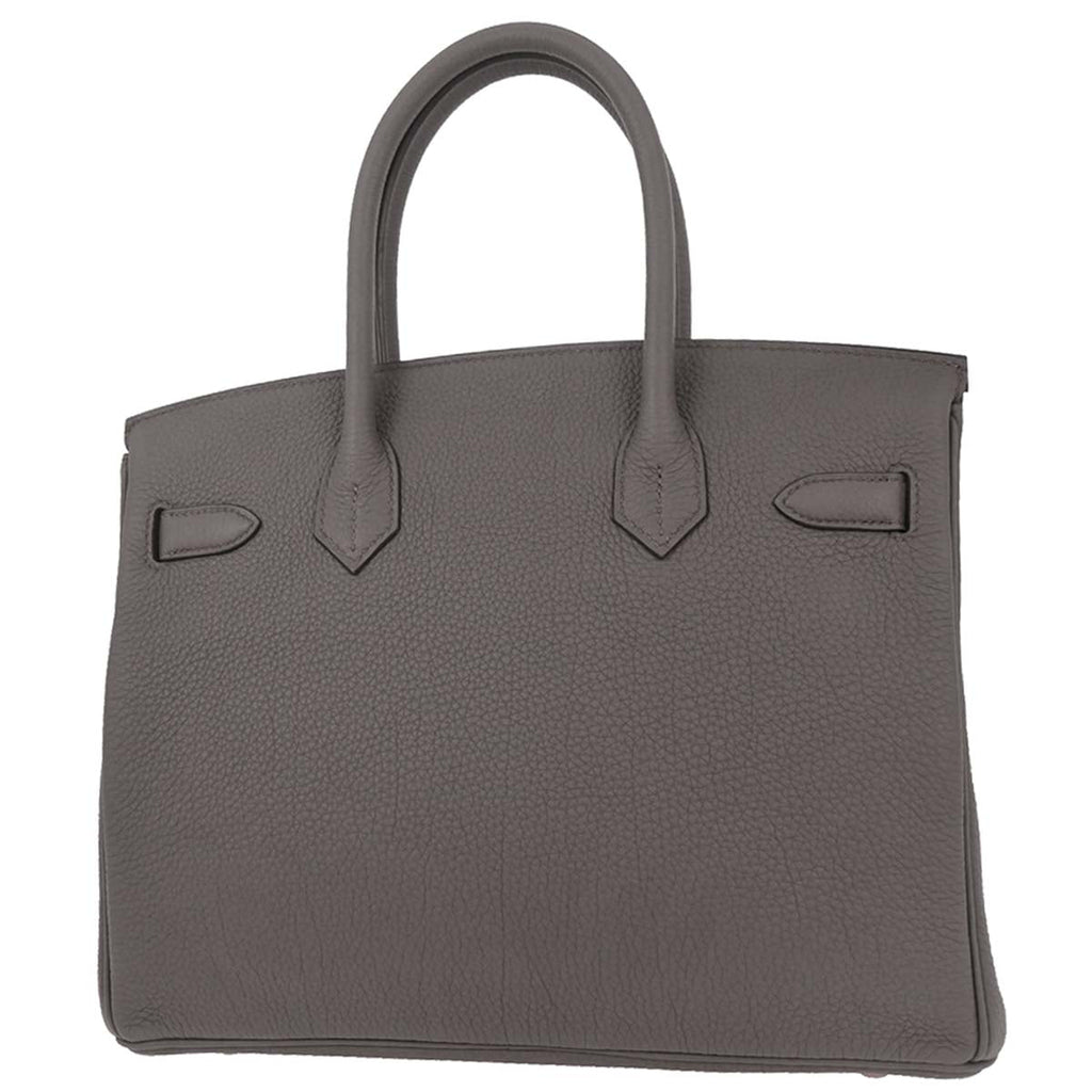 Hermes 2019 Gris Etain Togo Birkin 30 Handbag