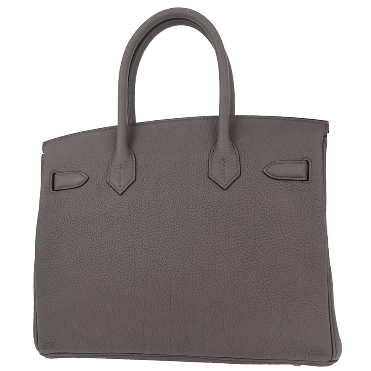 Hermes 2019 Gris Etain Togo Birkin 30 Handbag