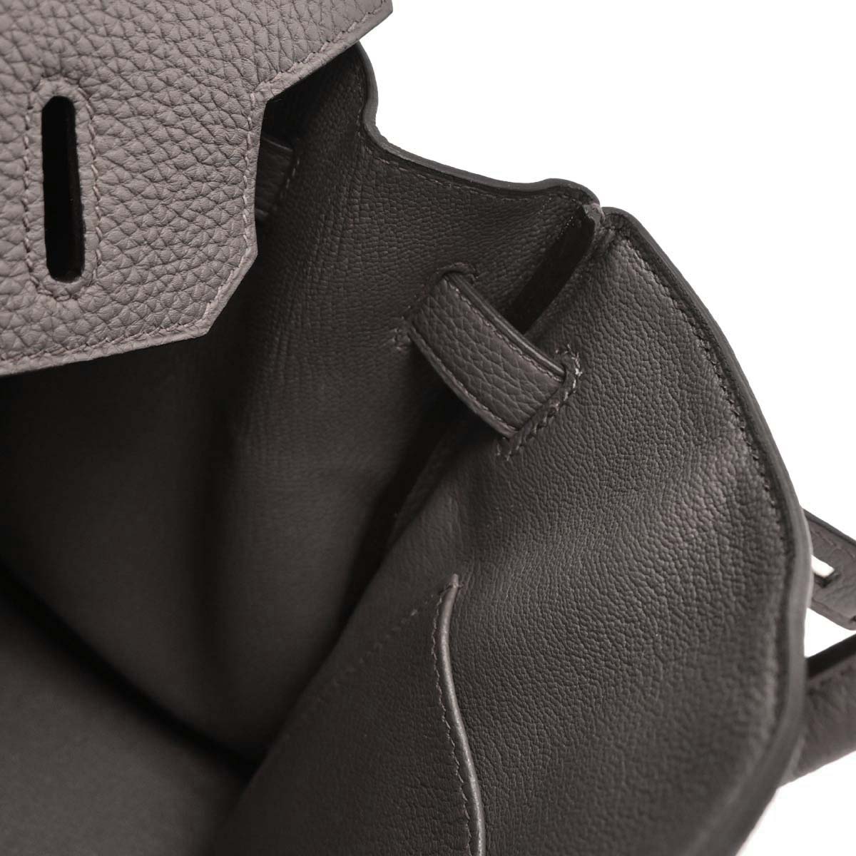 Hermes 2019 Gris Etain Togo Birkin 30 Handbag