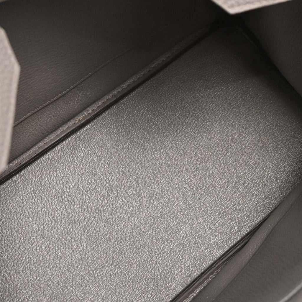 Hermes 2019 Gris Etain Togo Birkin 30 Handbag