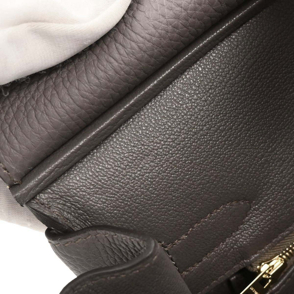 Hermes 2019 Gris Etain Togo Birkin 30 Handbag